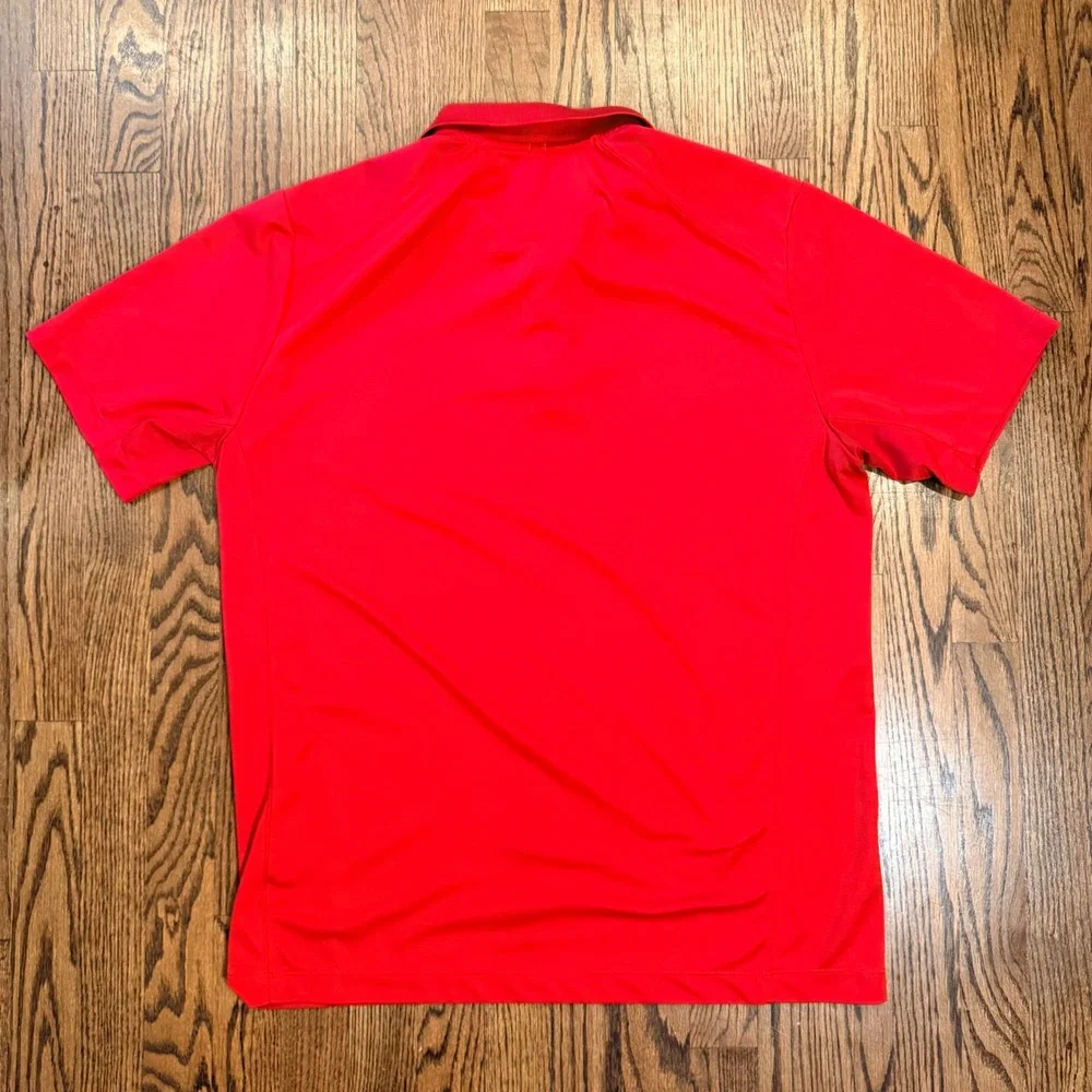 Nike‎ Golf Tour Performance Dri-FIT Polo Shirt Mens Large Red